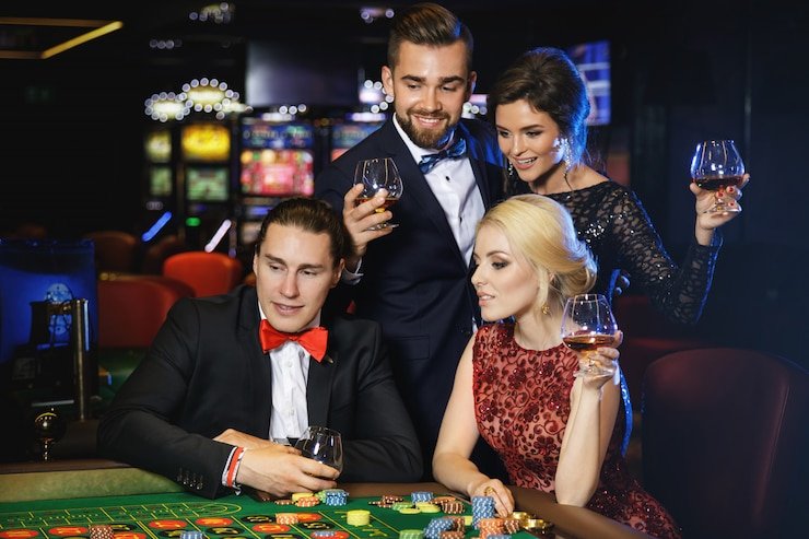 Studio live-dealer master slot dengan teknologi broadcast HD dan dealer profesional